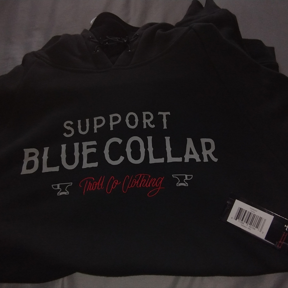 Troll Co 4xl hoodie new with tags black